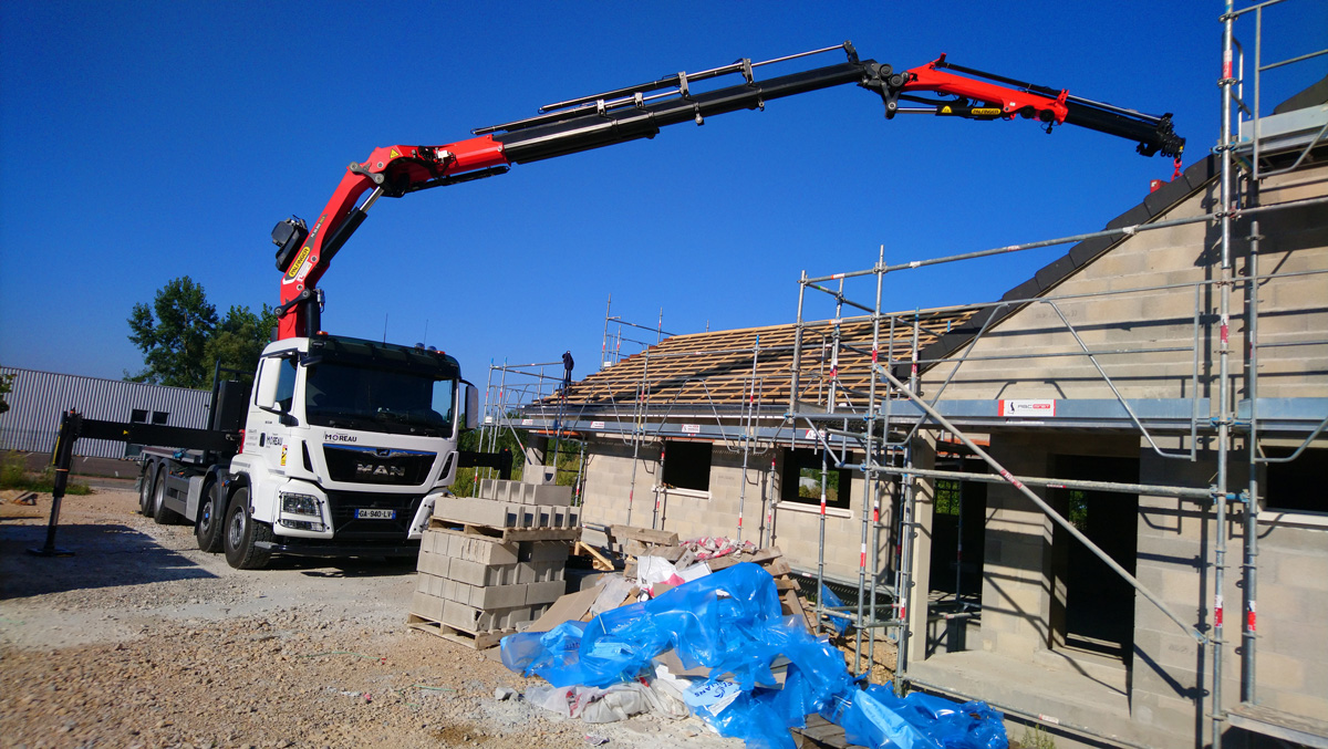 Camion Grue 71 » Transports MOREAU Philippe